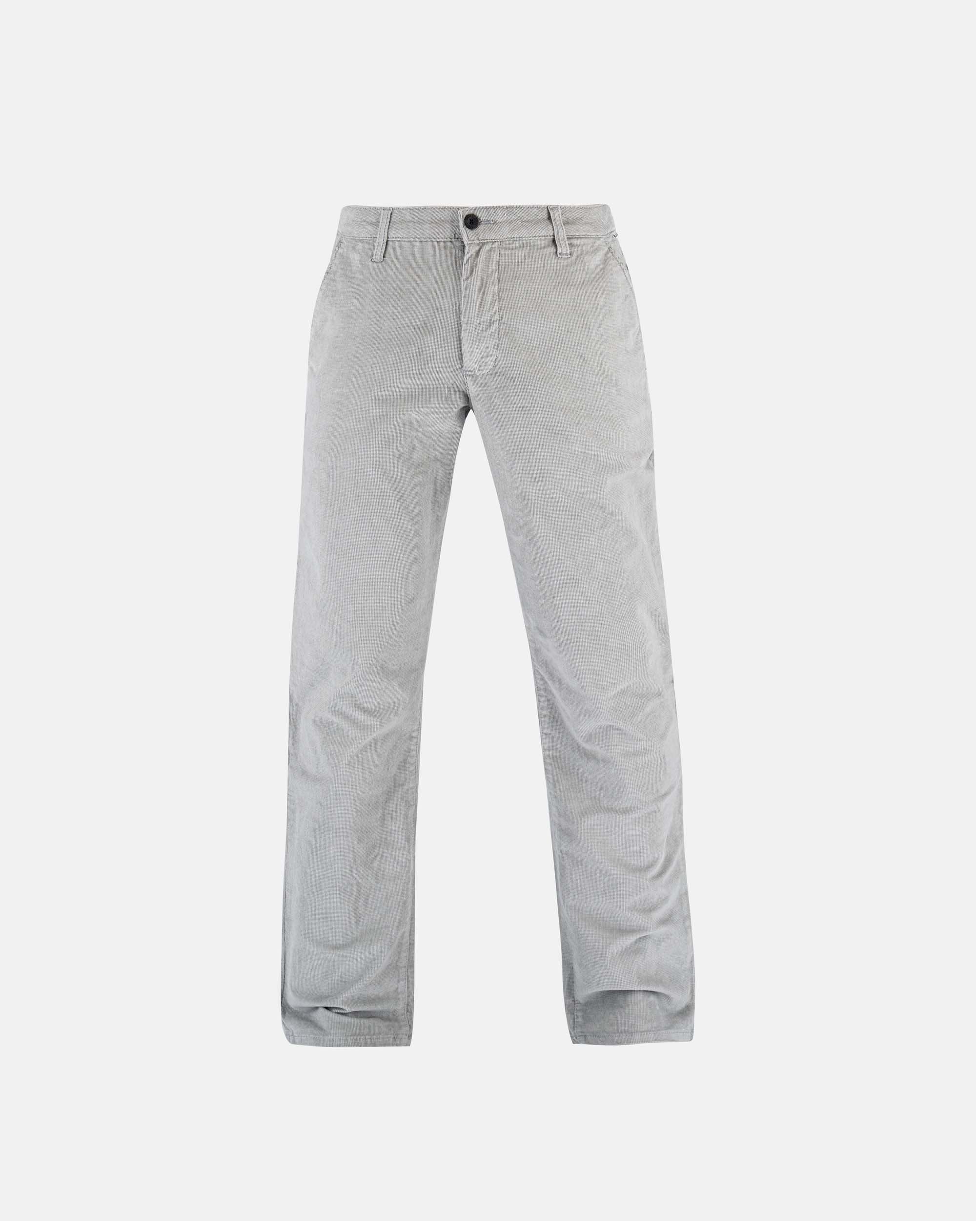 Regular Flex Chino Grey Square Cord