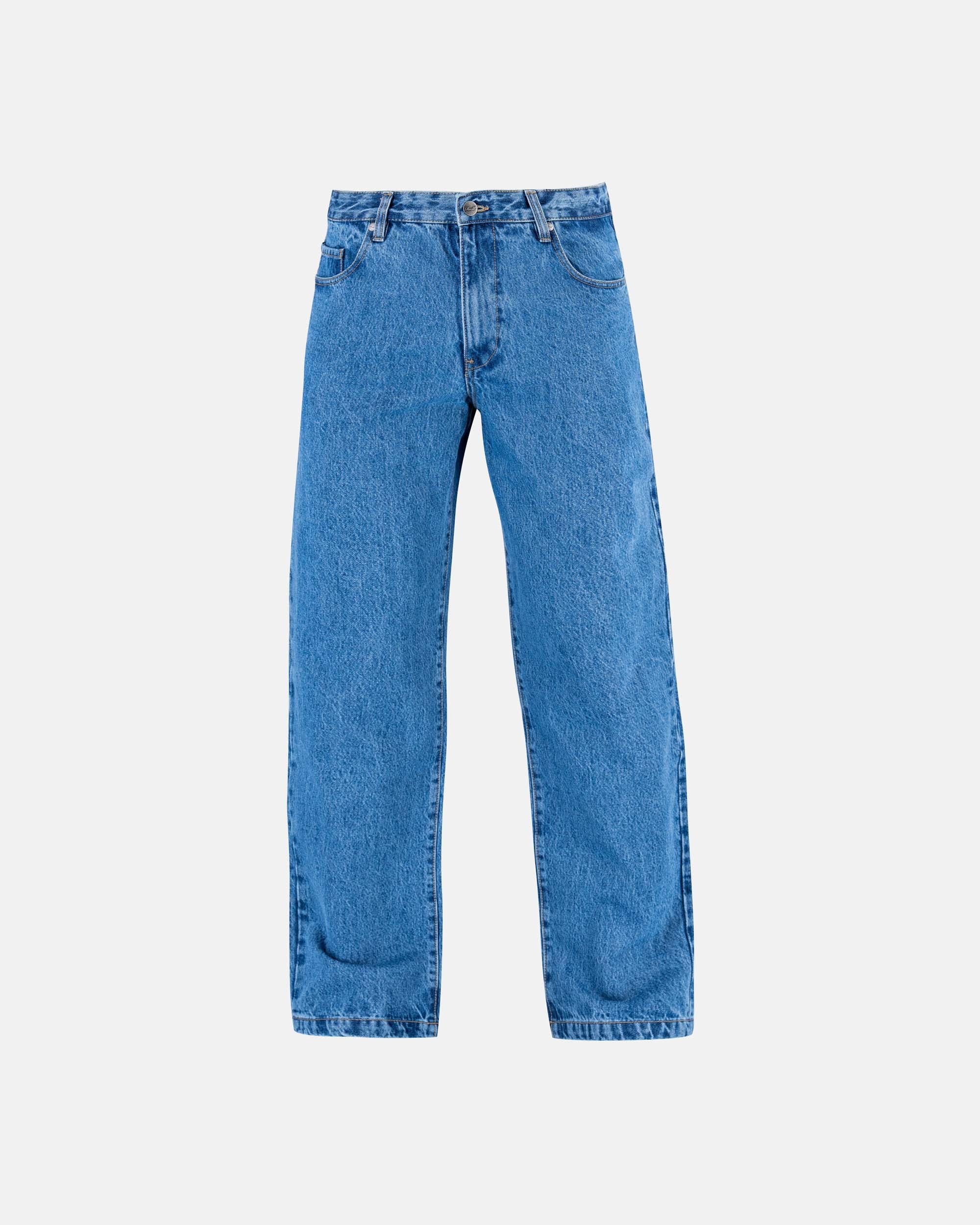 Organic Solid Vintage Smoke Blue