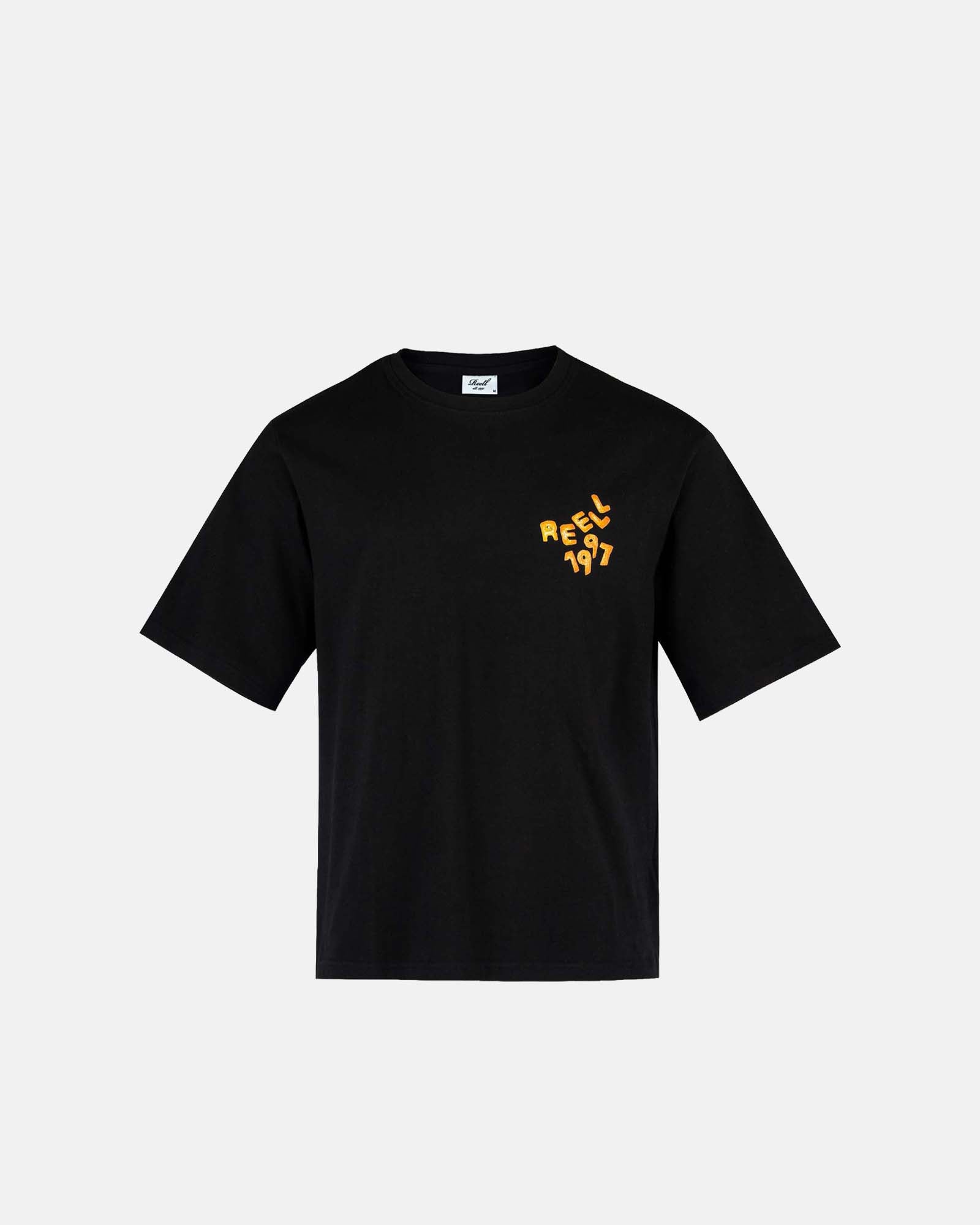 Orange Peel T-Shirt Deep Black