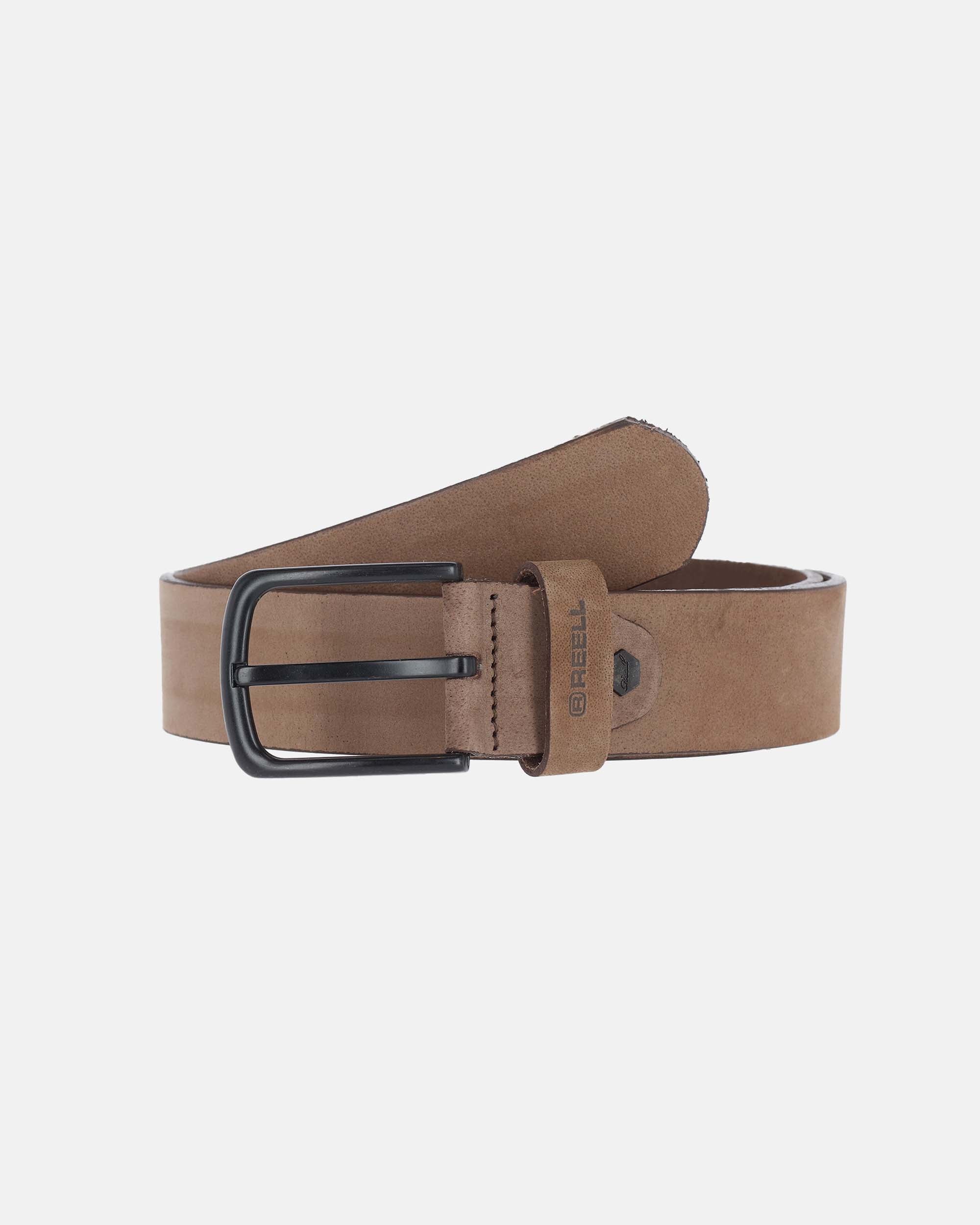 All Black Buckle Belt Cappuccino