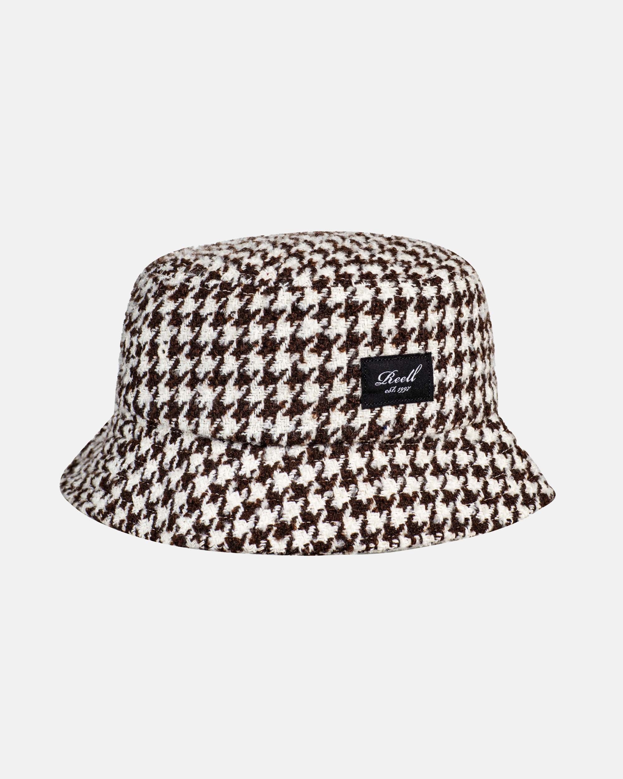 Bucket Hat Brown / White
