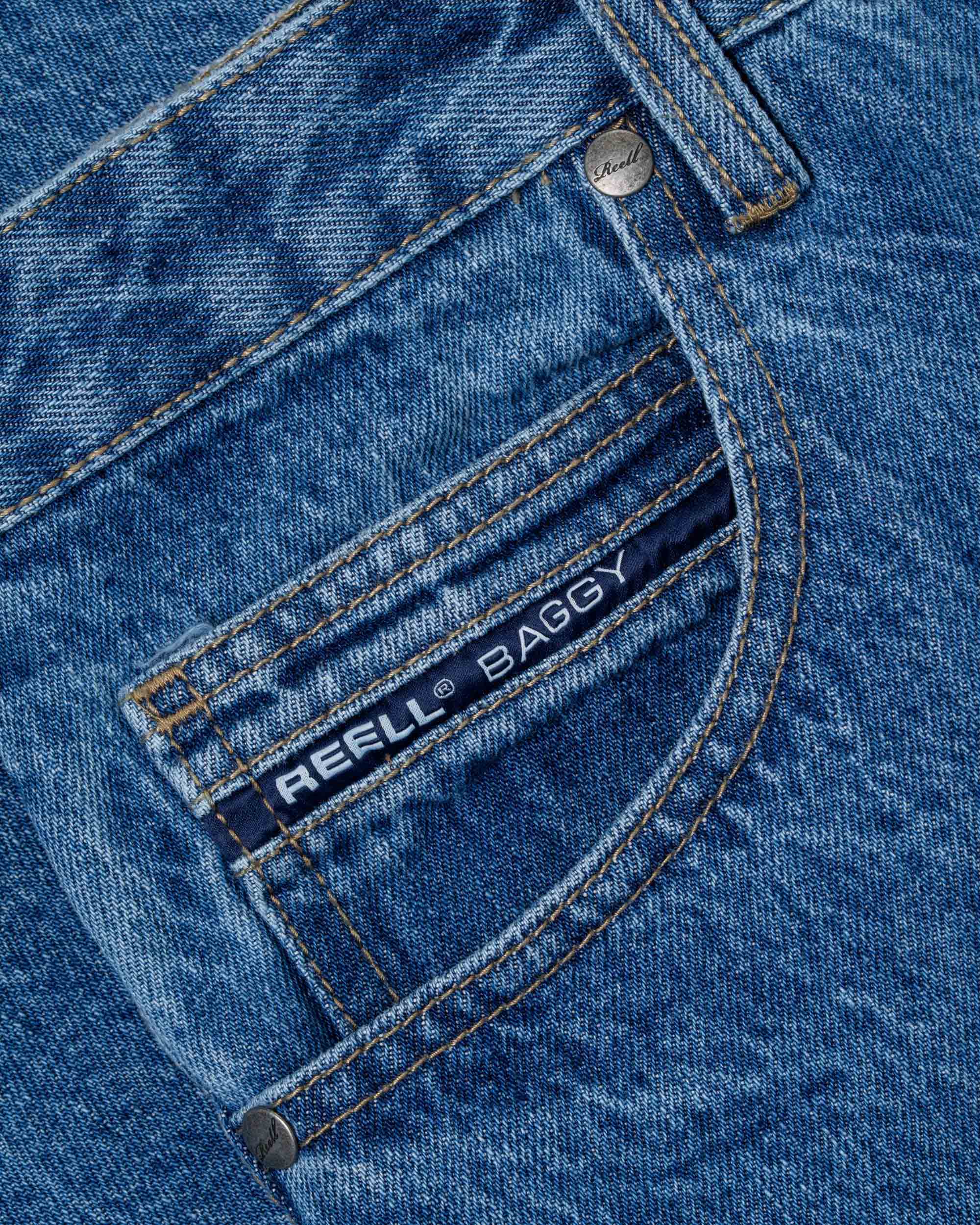 Organic Baggy Vintage Smoke Blue