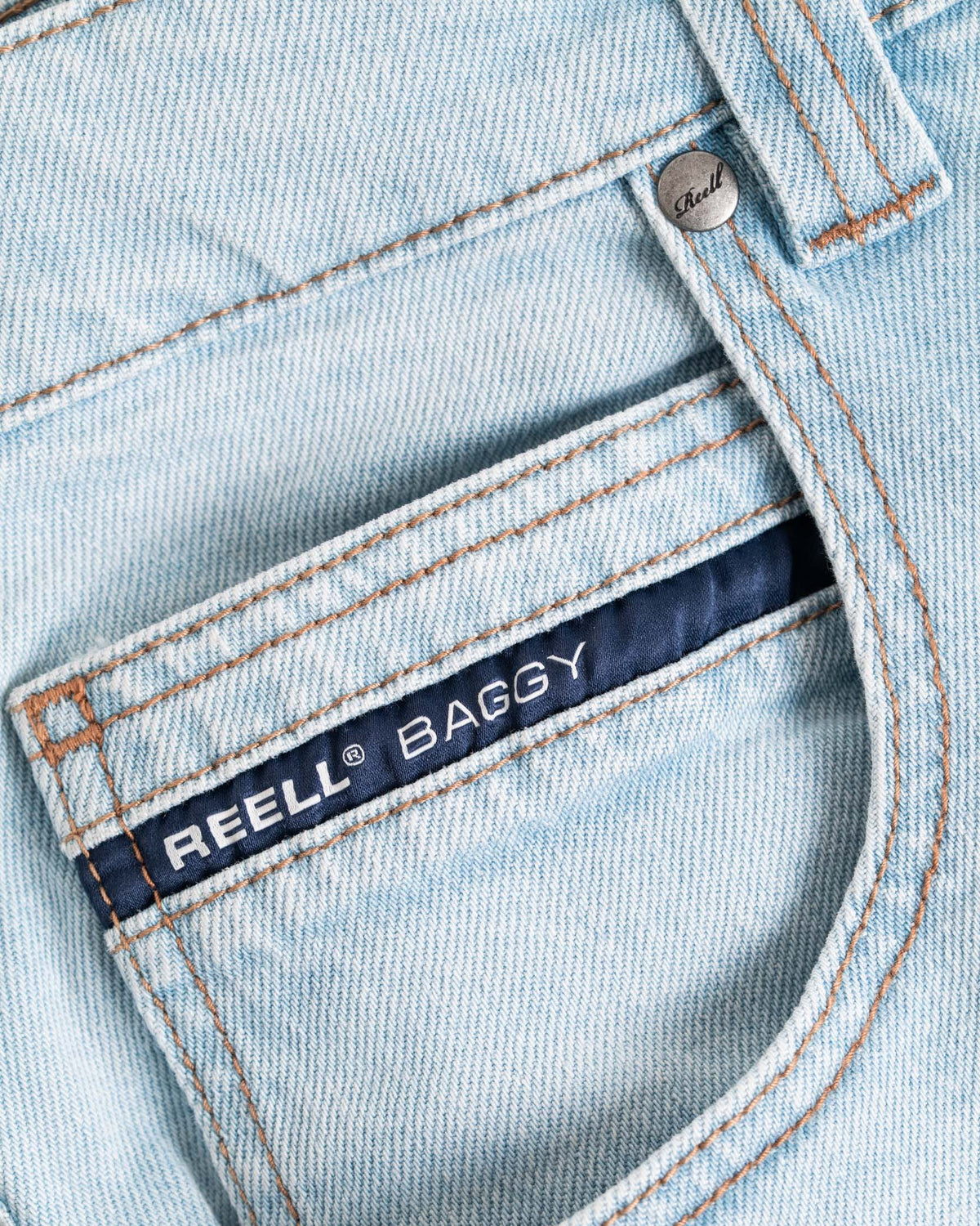 Giant Baggy Light Blue Stone