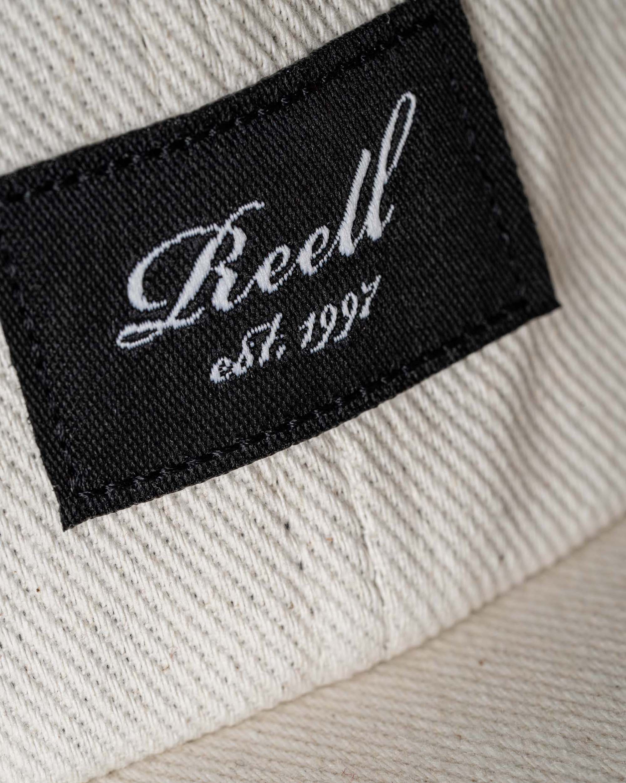 Flat 6-Panel Cap Natural Twill