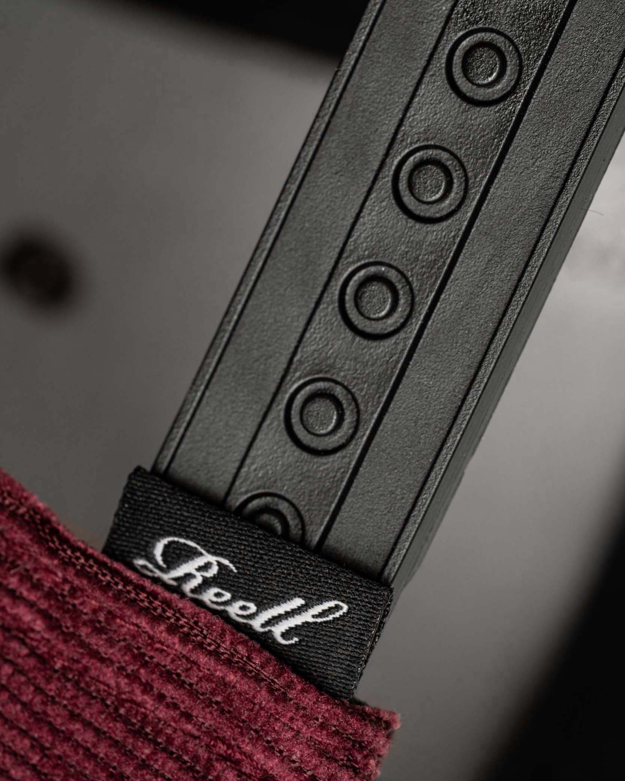 Suede Cap Burgundy Cord