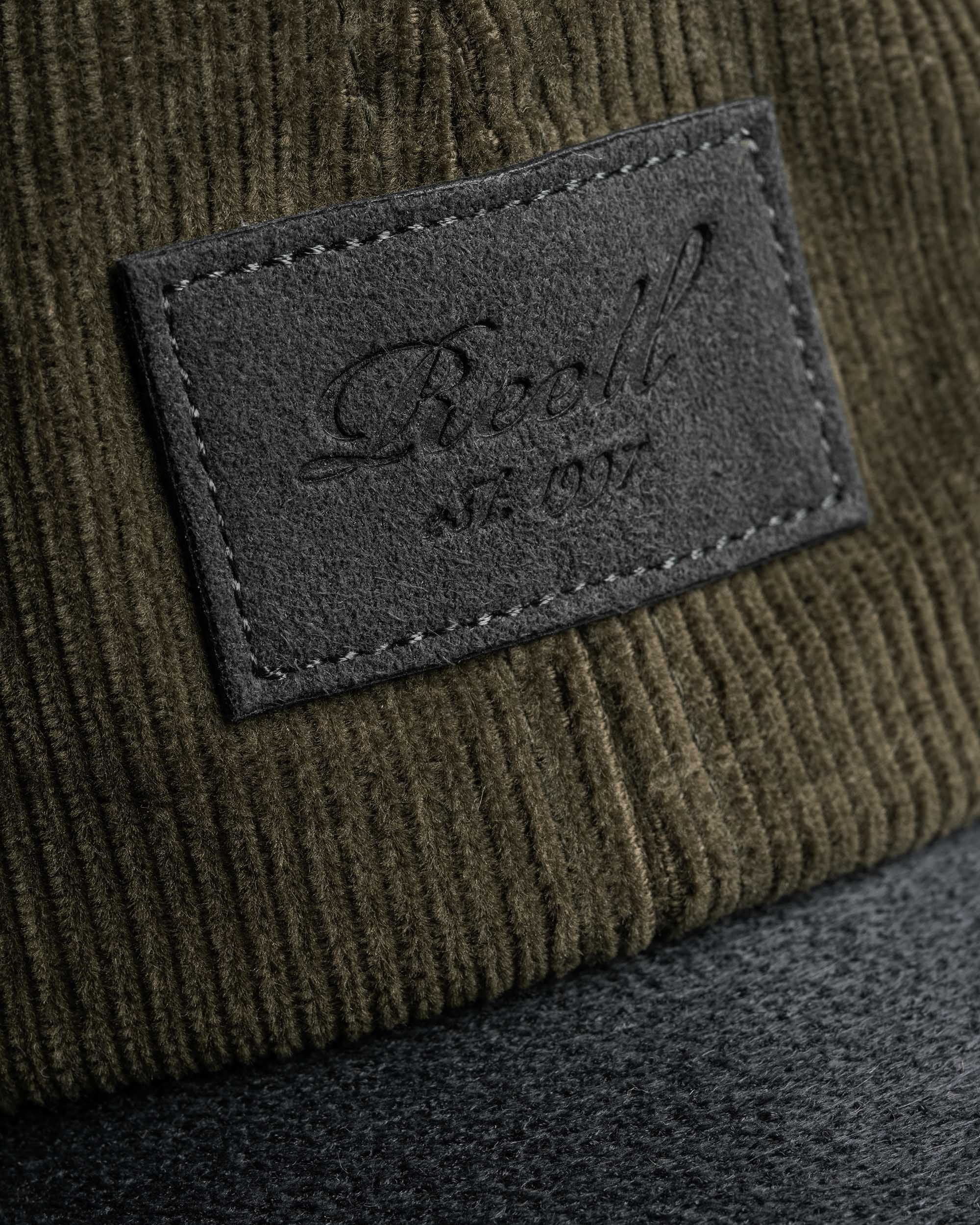 Arc Suede Cap Olive Cord