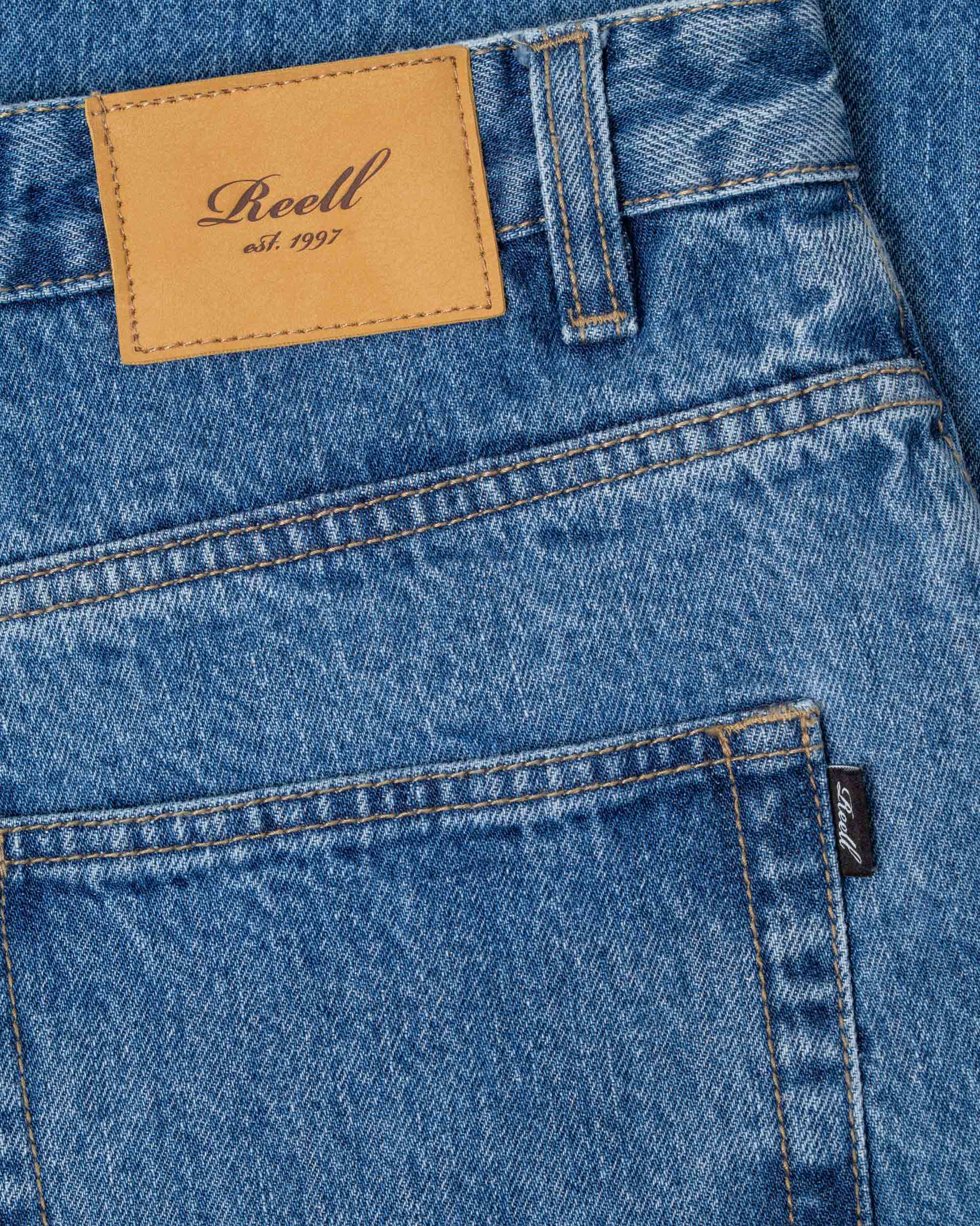 Organic Baggy Vintage Smoke Blue