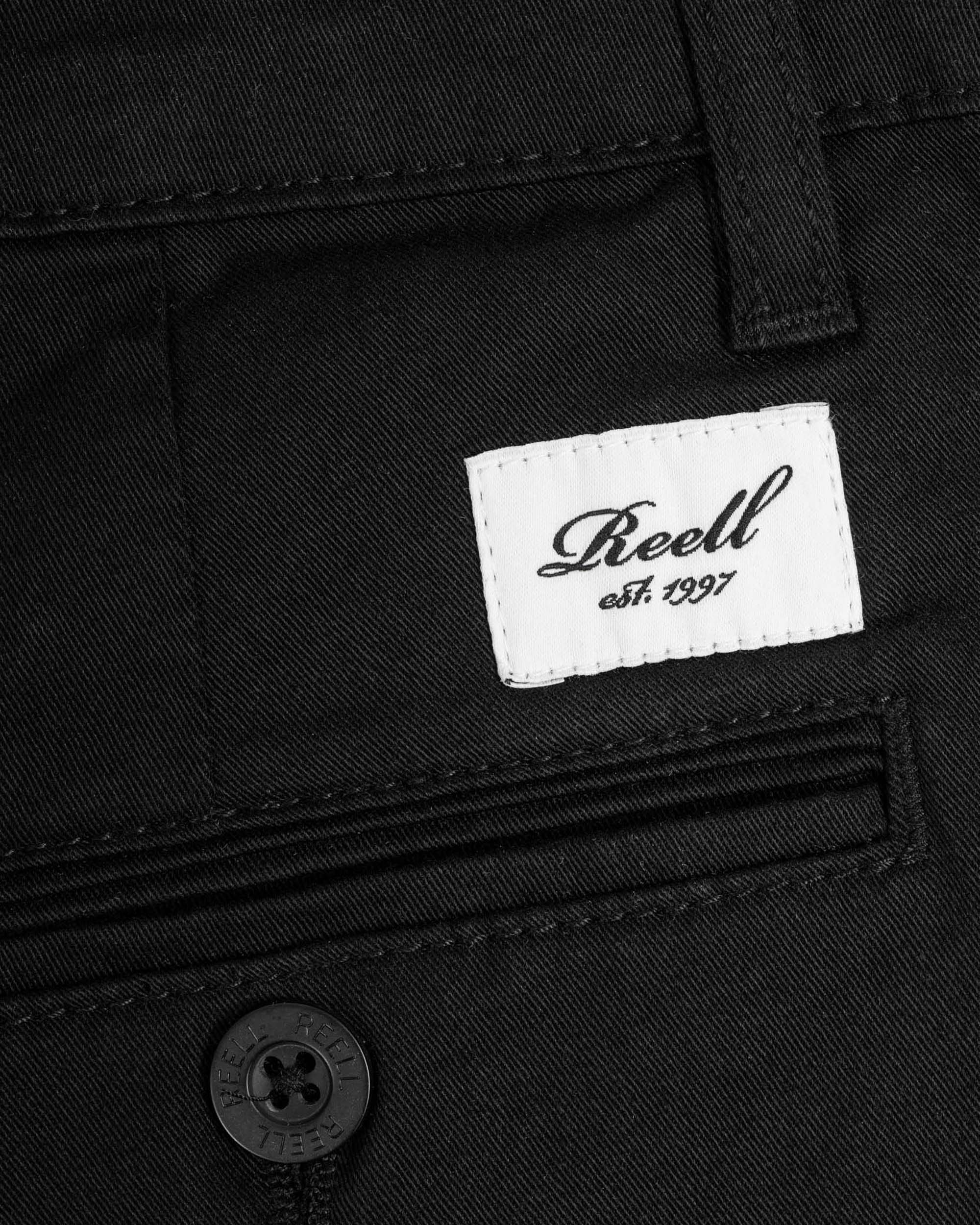 Regular Flex Chino Black