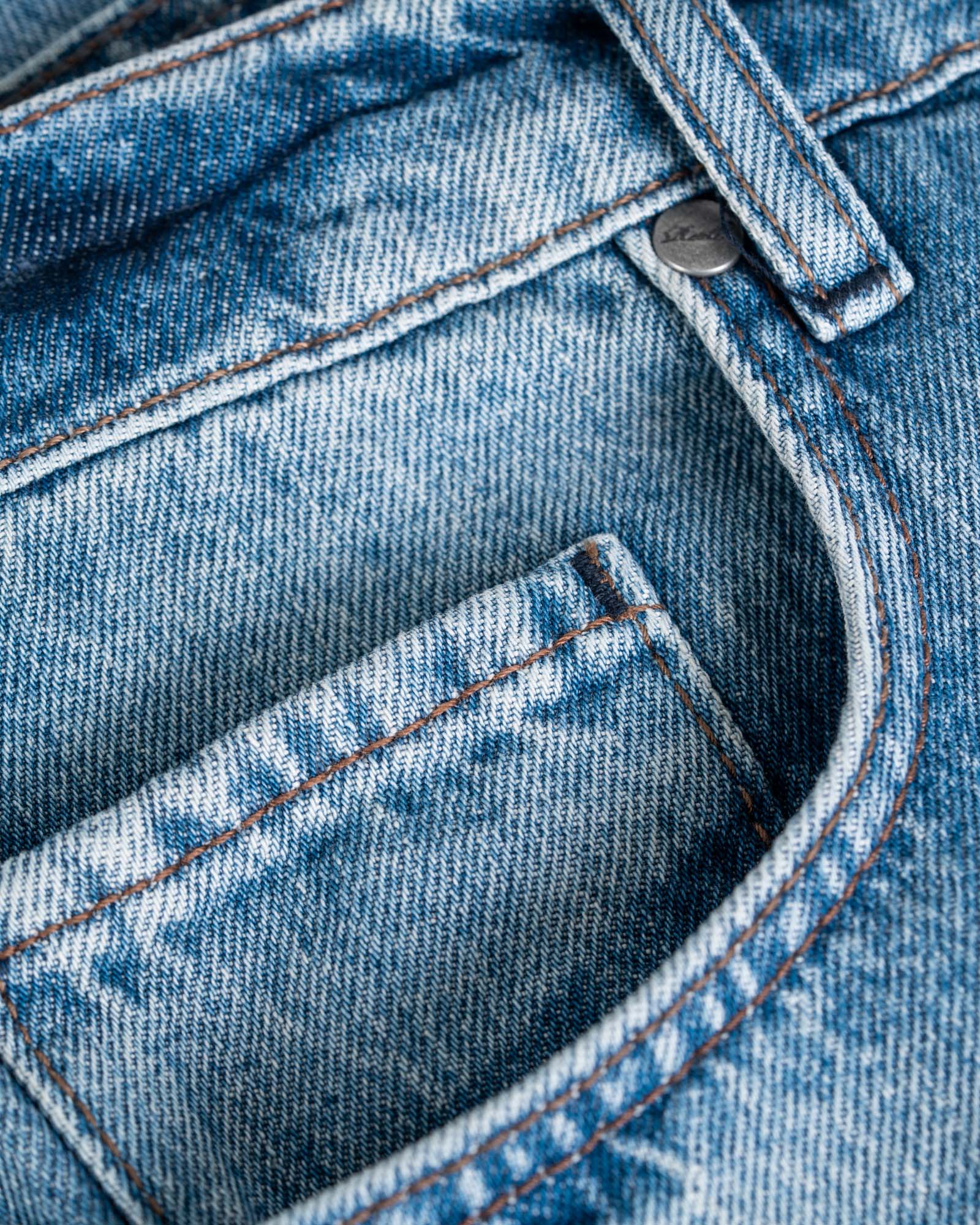 Solid Vintage Mid Blue