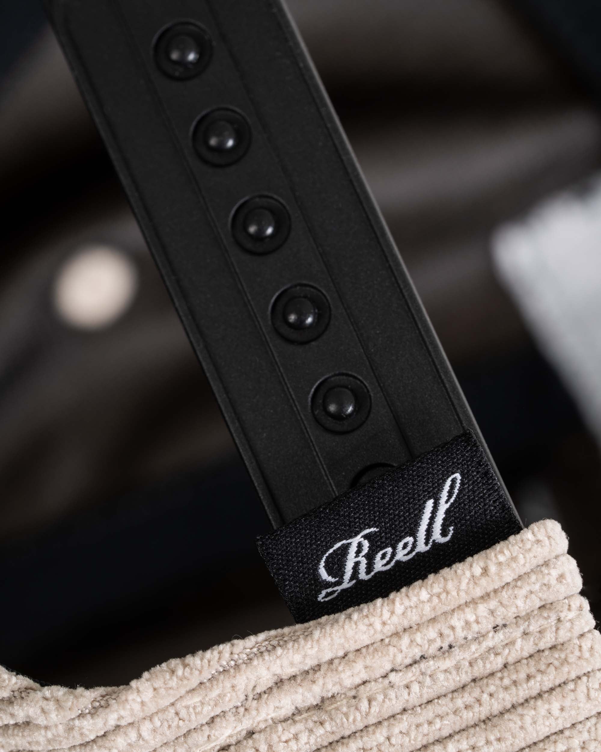 Flat 6-Panel Cap Beige Cord