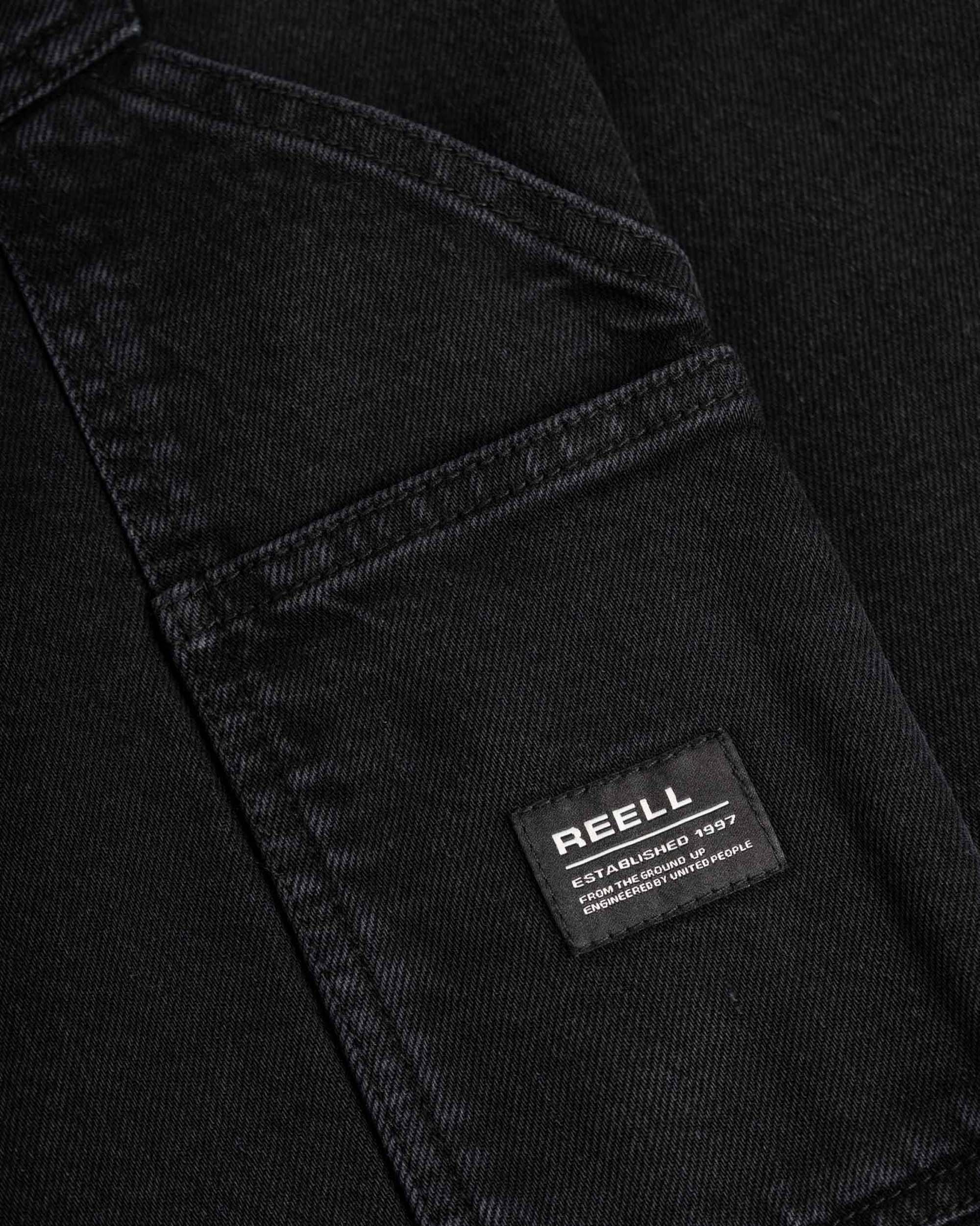 Belmont Worker Short Classic Black Wash