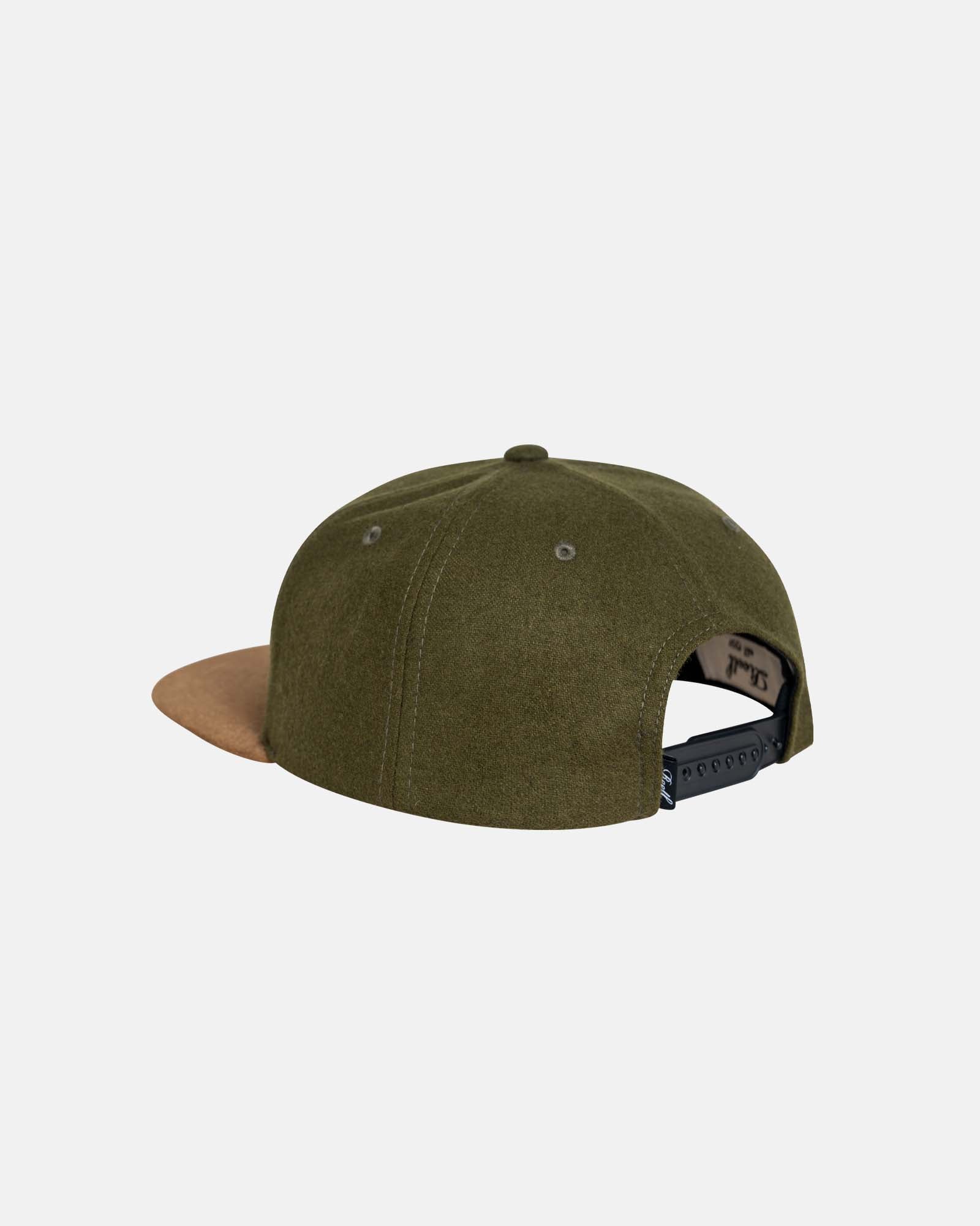 Suede Cap Light Olive Tweed