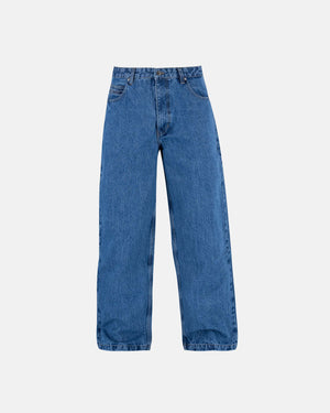 Organic Baggy Vintage Smoke Blue