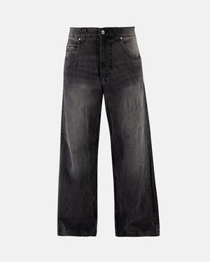 Giant Baggy Black Grey Wash