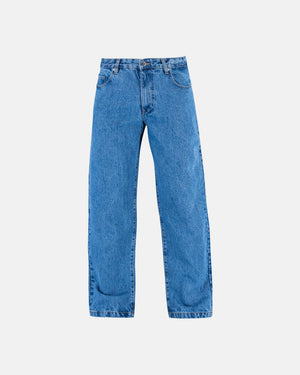 Organic Solid Vintage Smoke Blue
