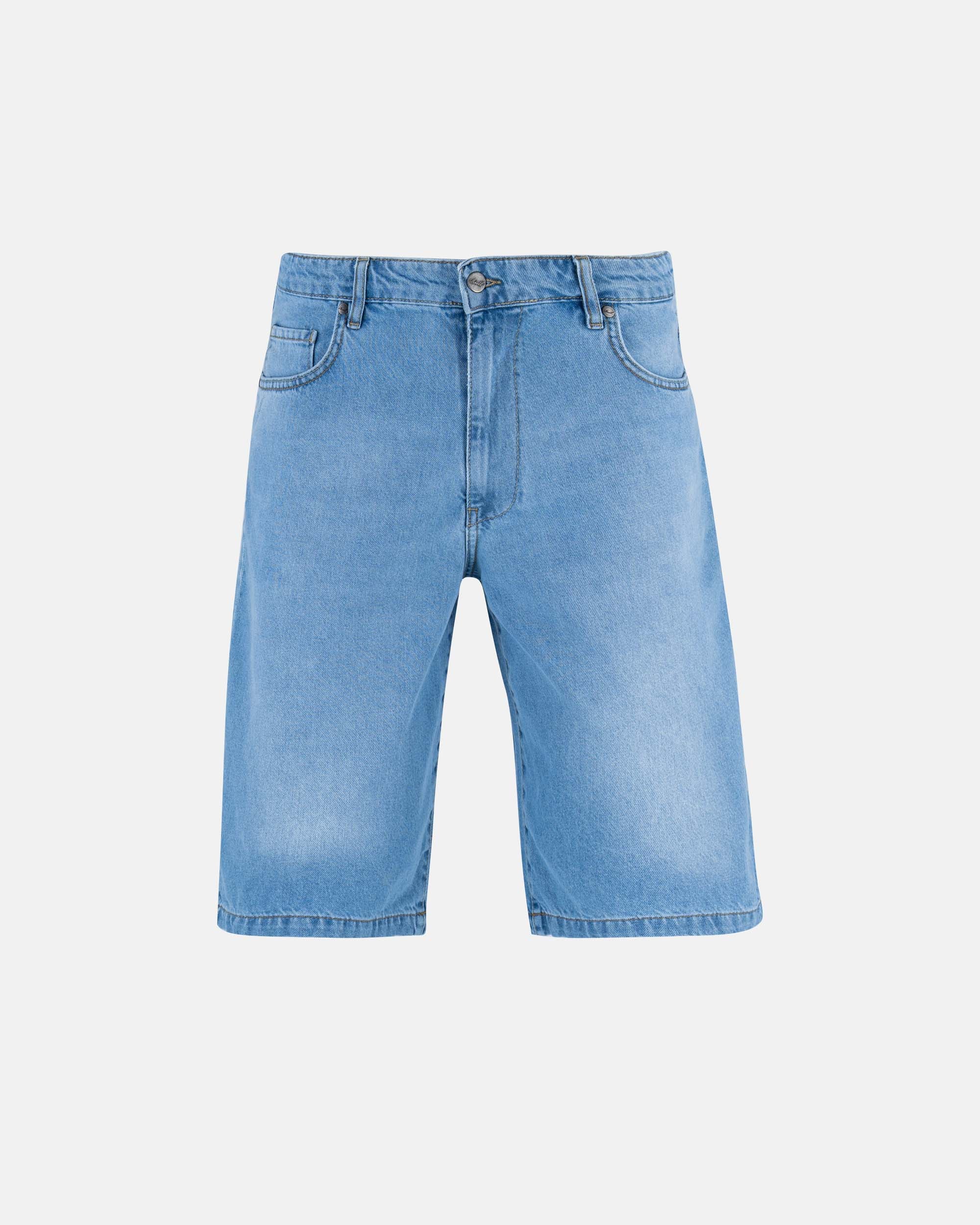 Solid Short Light Blue