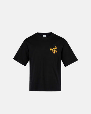 Orange Peel T-Shirt Deep Black