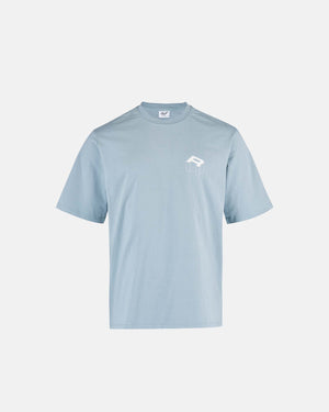 Block T-Shirt Lead Blue