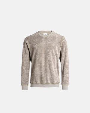 Coverstitch Crewneck Shadow Green