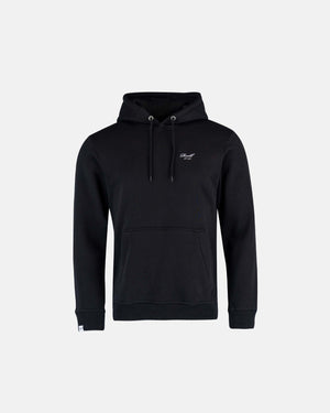 Staple Logo Hoodie Deep Black