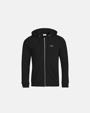 Staple Terry Zip Hoodie CO Deep Black