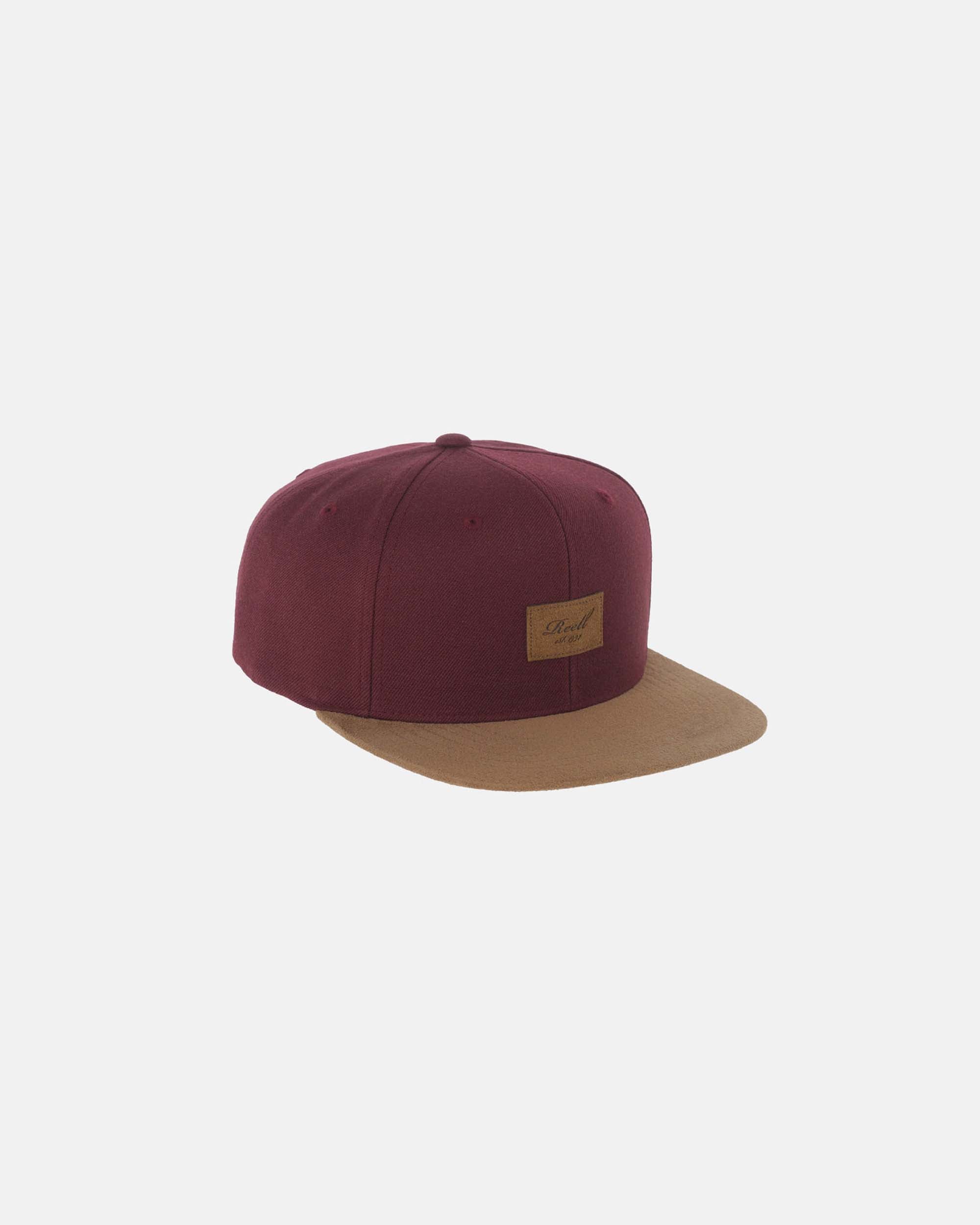 Suede Cap Maroon