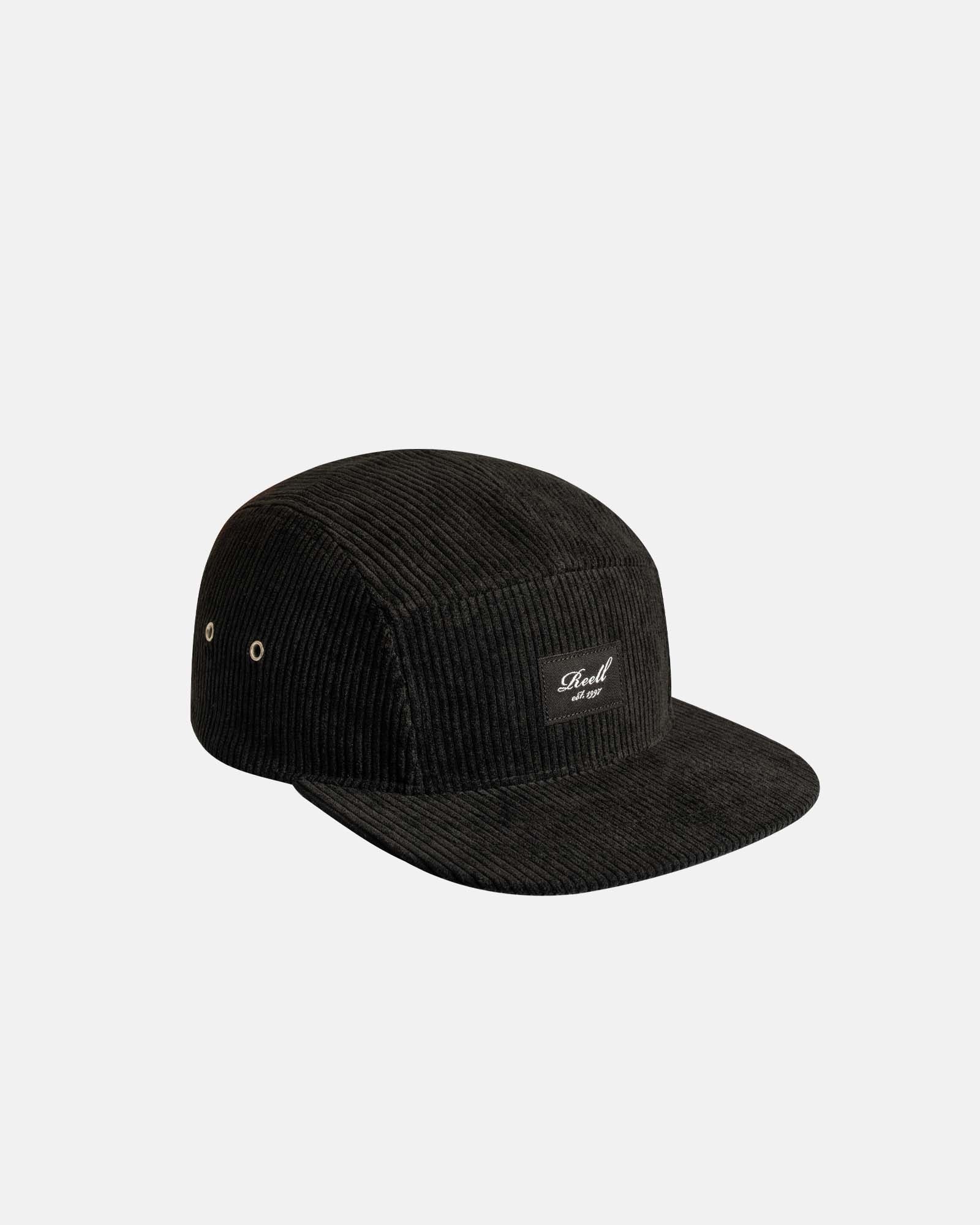 5-Panel Cap Black Cord