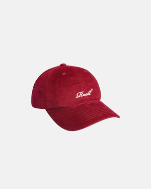 Single Script Cap Dark Red Cord