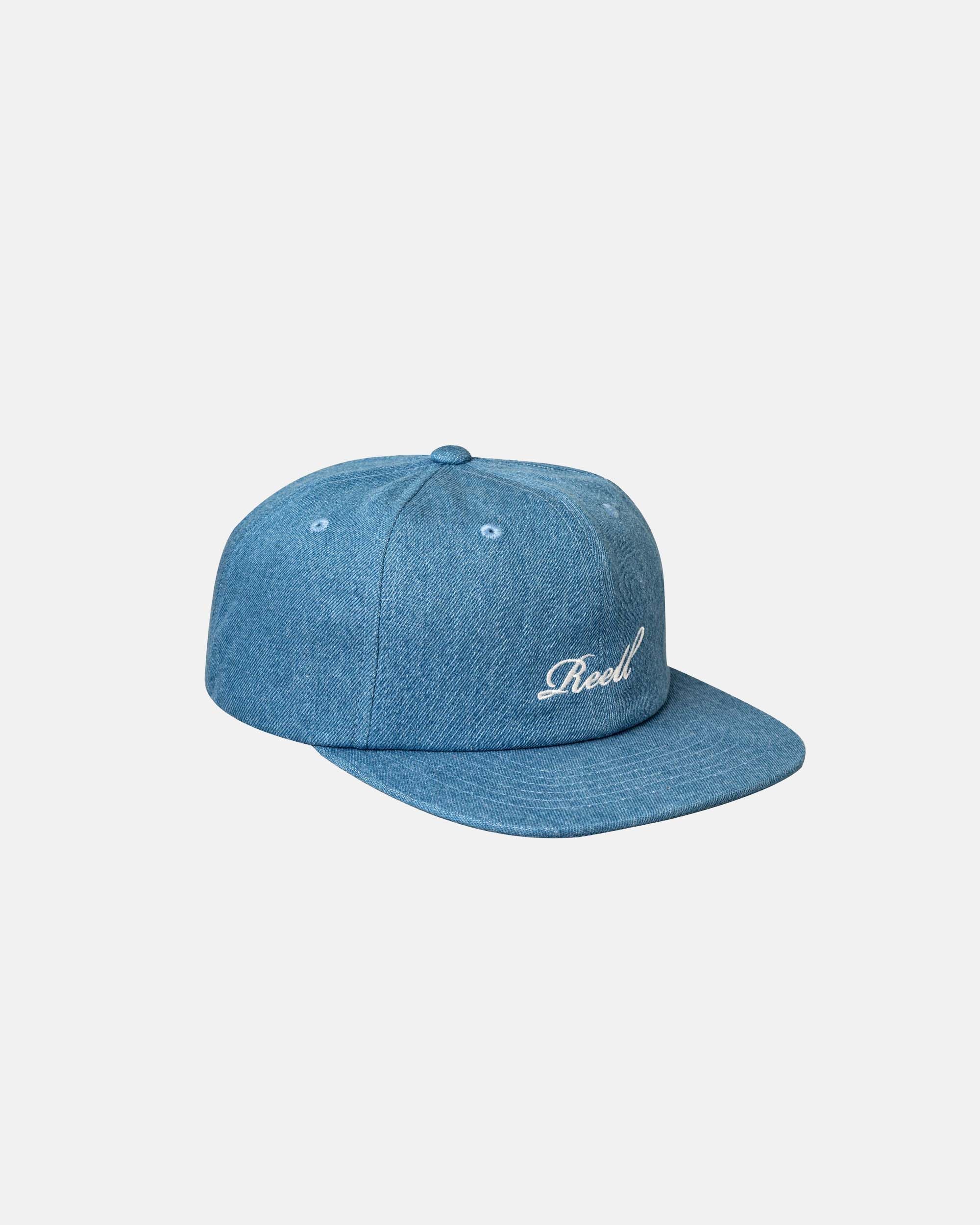 Low Pitch Cap Washed Denim
