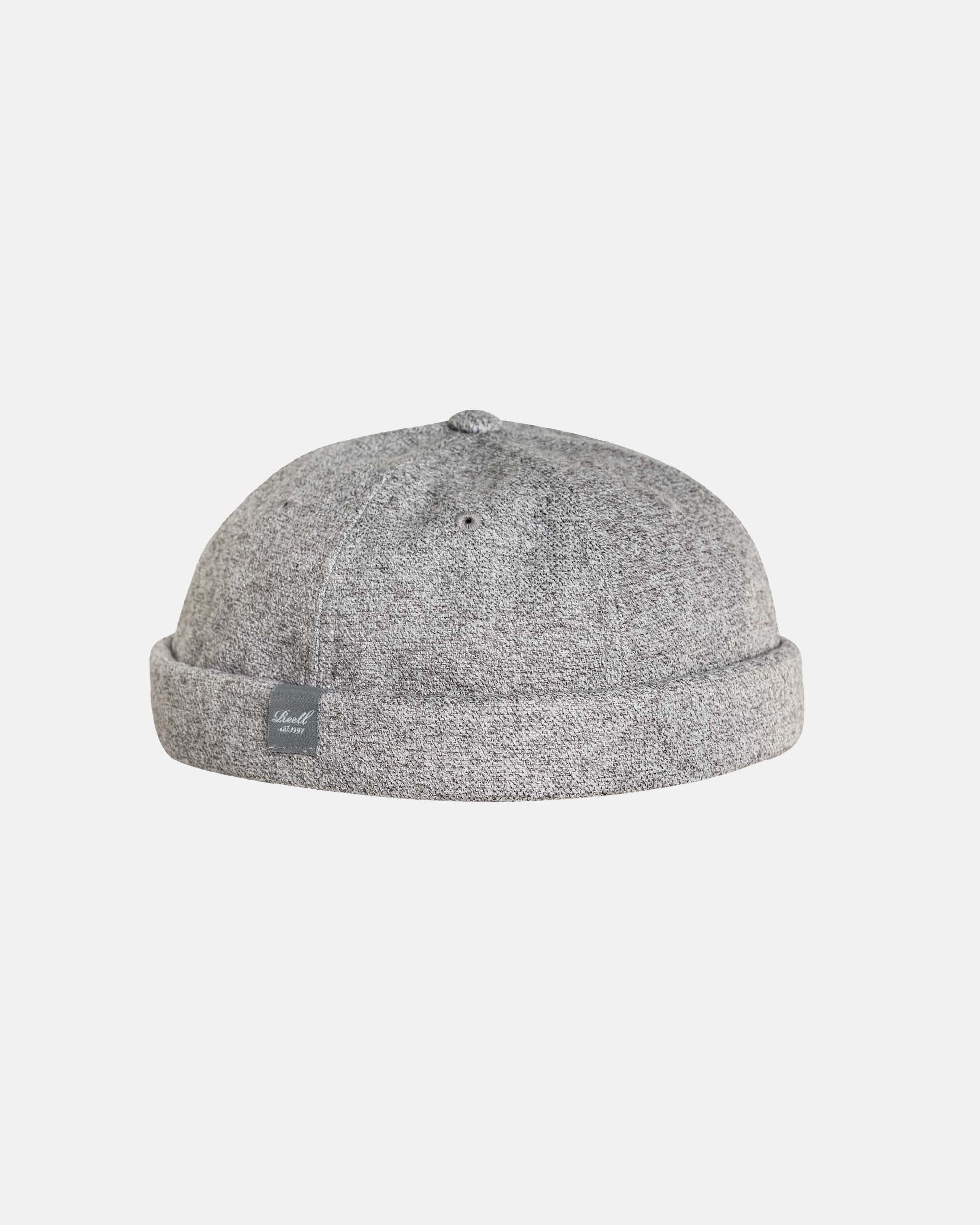 Docker Cap Grey Tweed