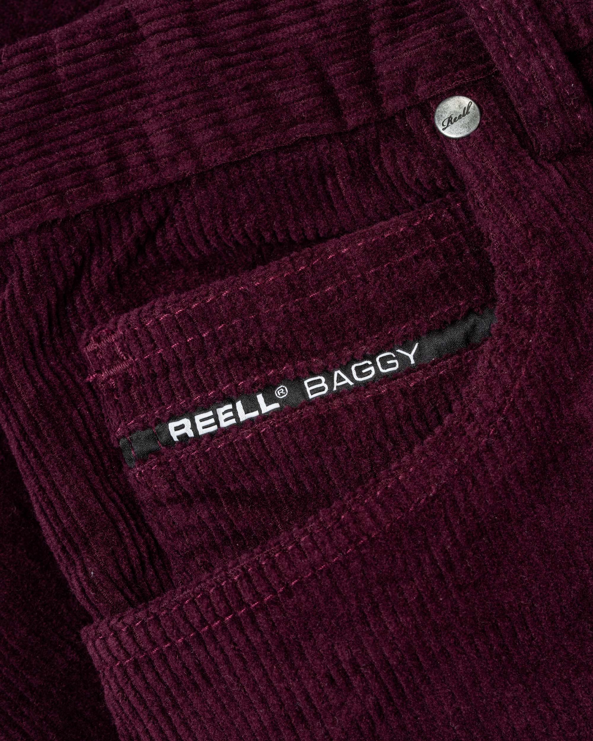 Baggy Burgundy Cord