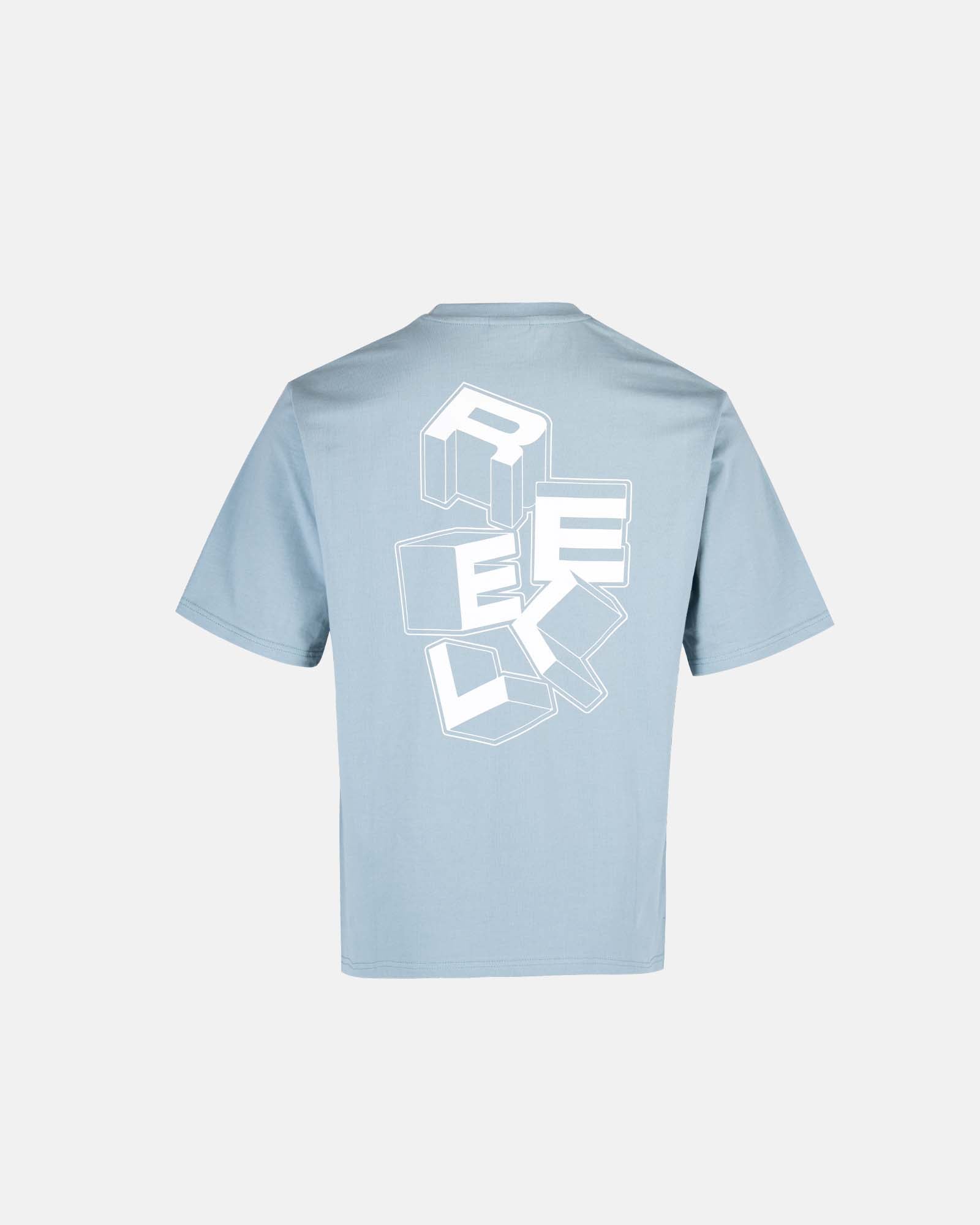 Block T-Shirt Lead Blue