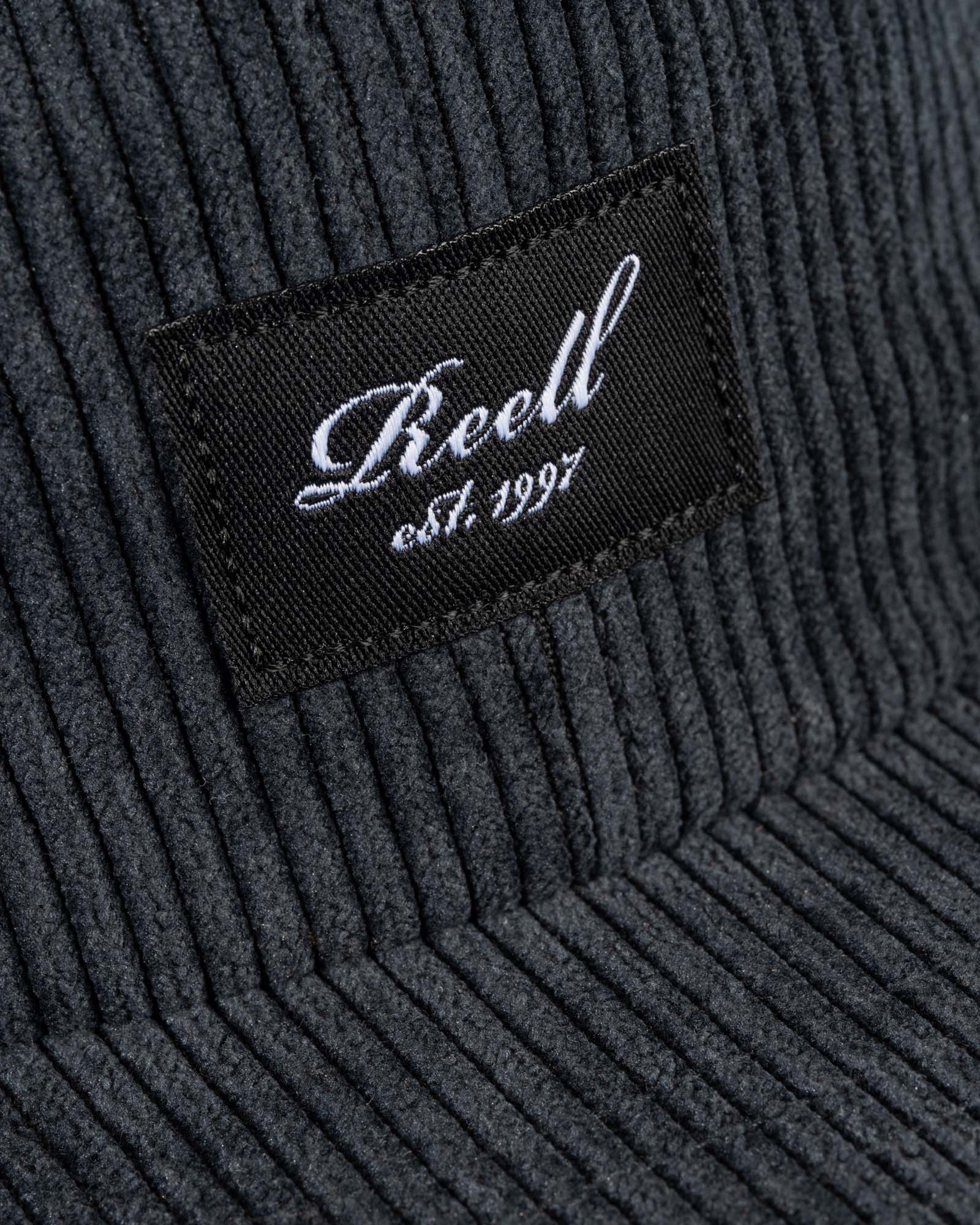 Flat 6-Panel Cap Midnight Grey Cord