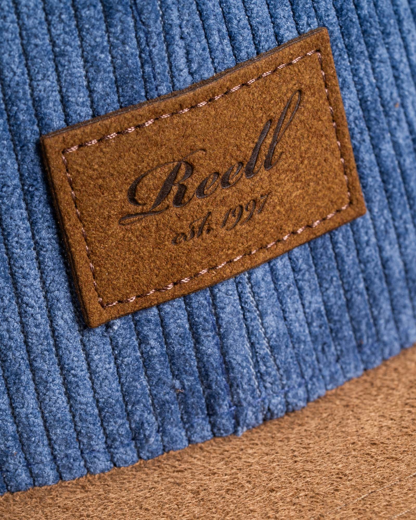 Suede Cap Slate Blue Cord