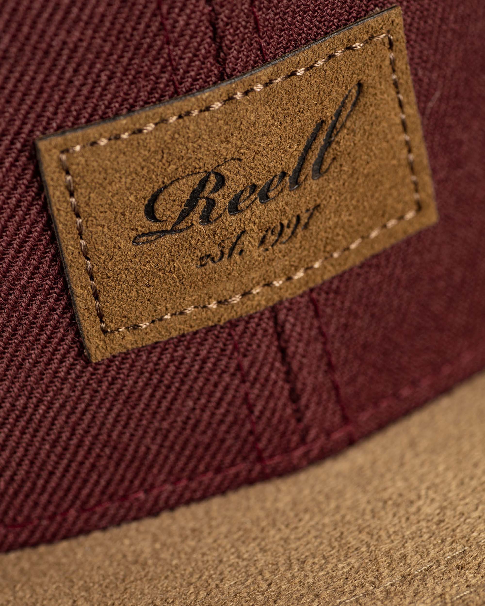 Suede Cap Maroon