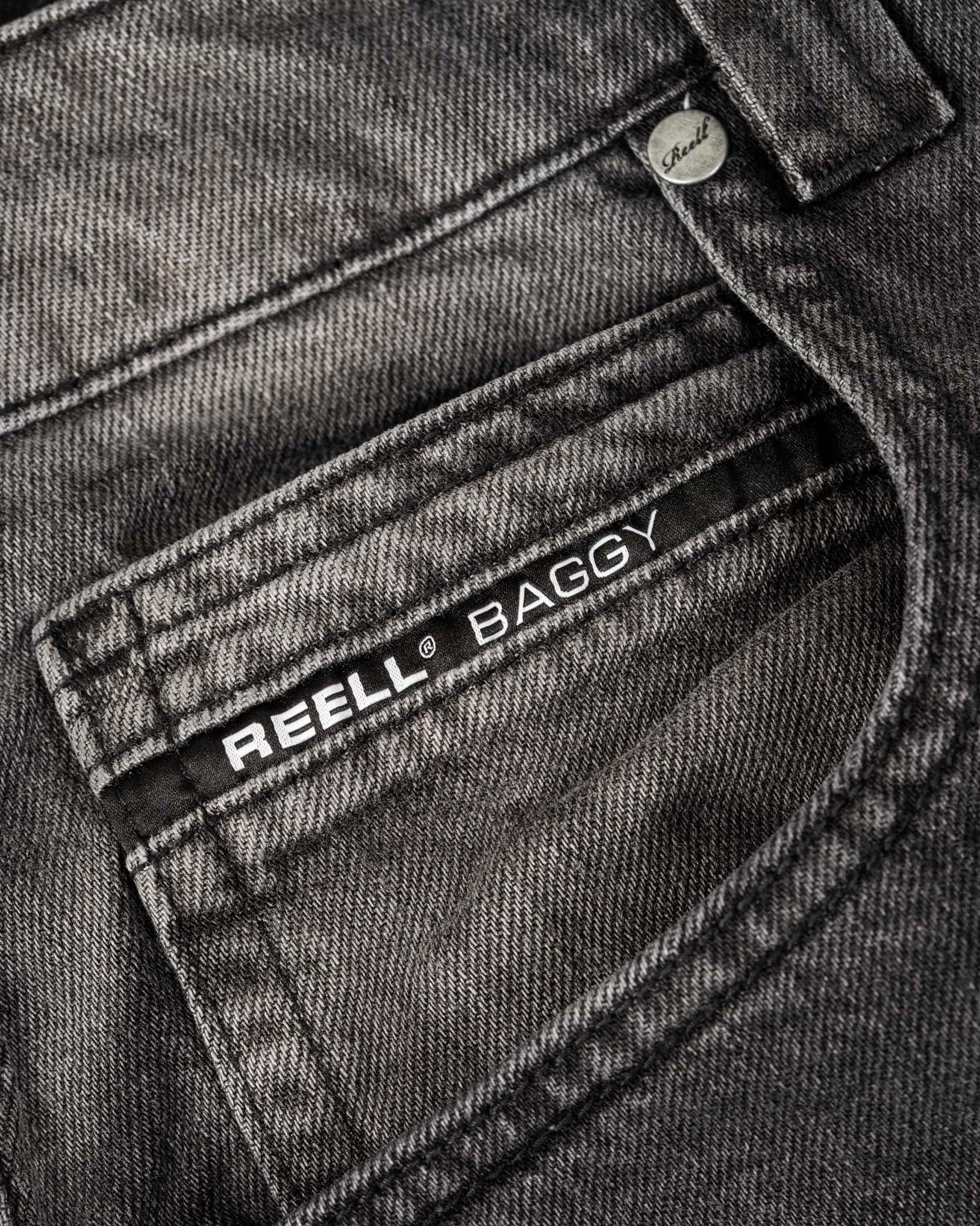 Giant Baggy Black Grey Wash