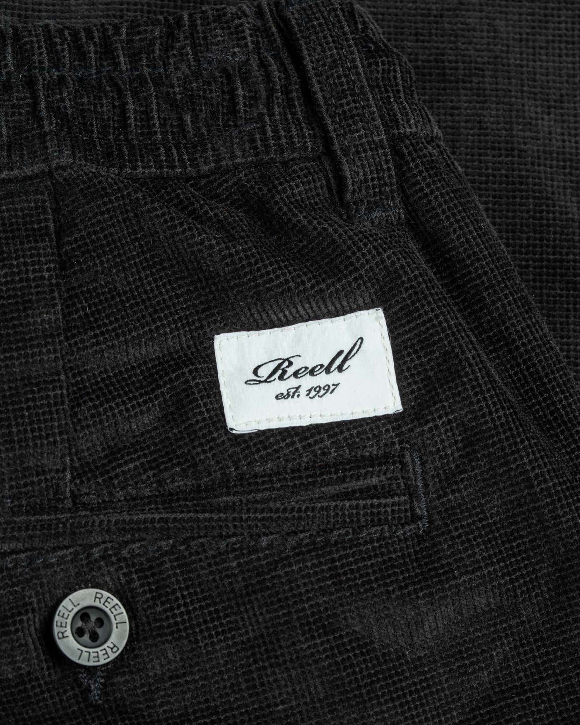 Reflex Loose Chino Deep Black Square Cord