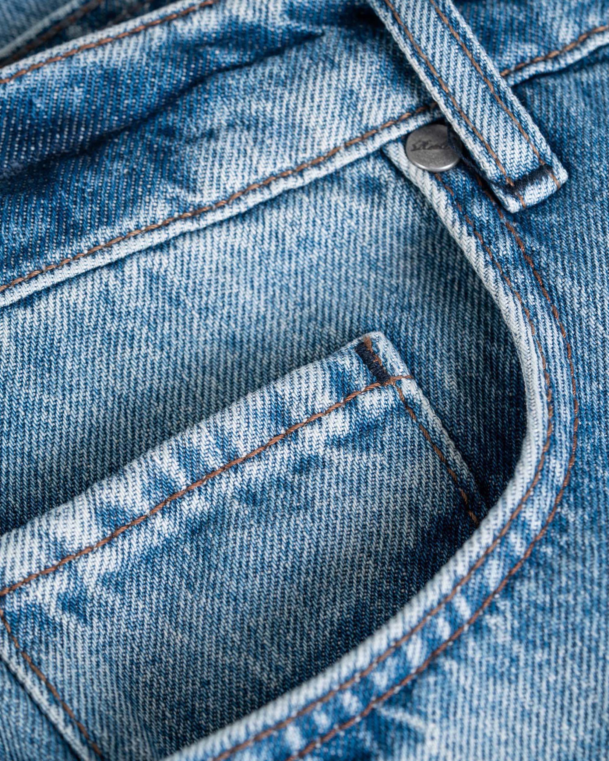 Solid Vintage Mid Blue