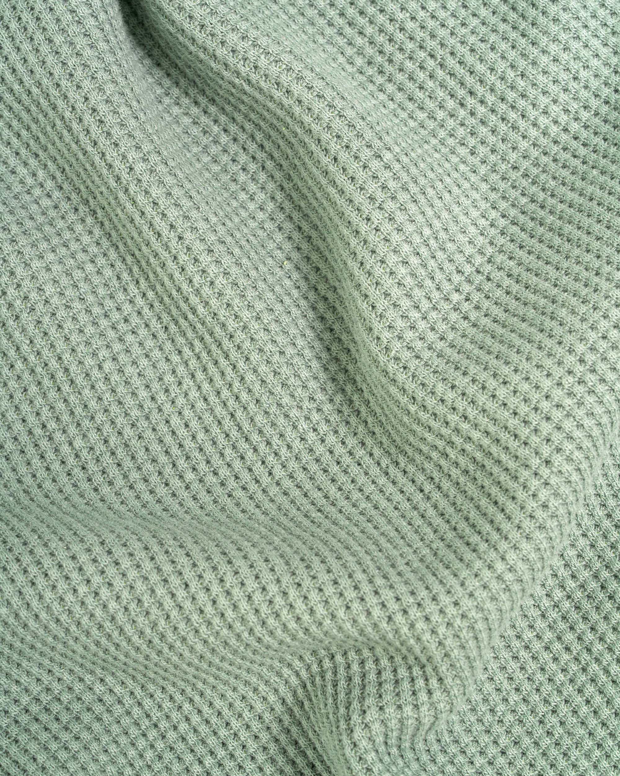Waffle Longsleeve Waffle Chinois Green