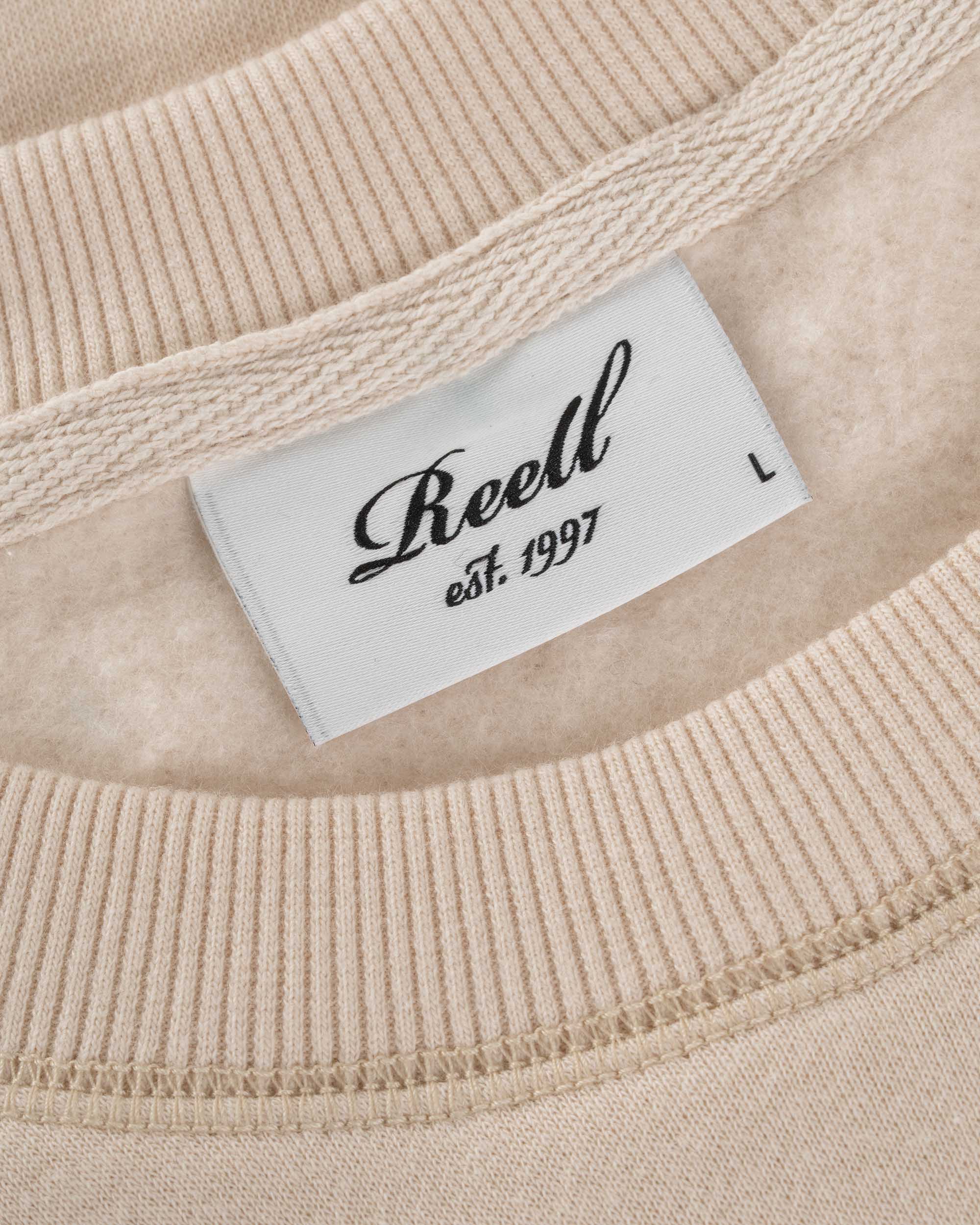 Staple Logo Crewneck Silver Peony