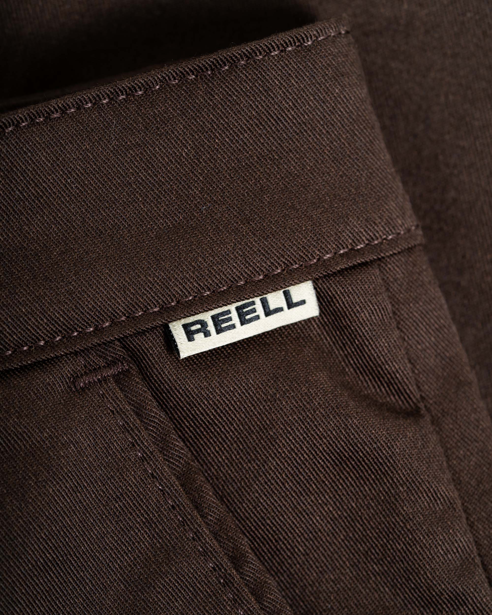 Loose Flex Chino Short PC Chocolate Brown