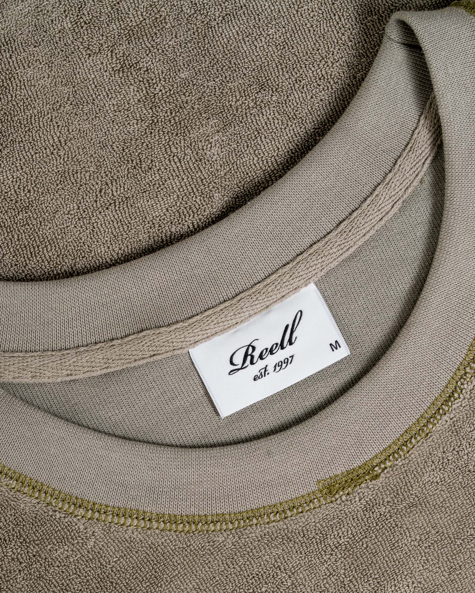 Coverstitch Crewneck Shadow Green